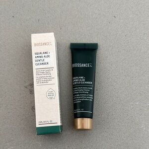 NWT travel size Biossance Squalane + Amino Aloe Gentle Cleanser